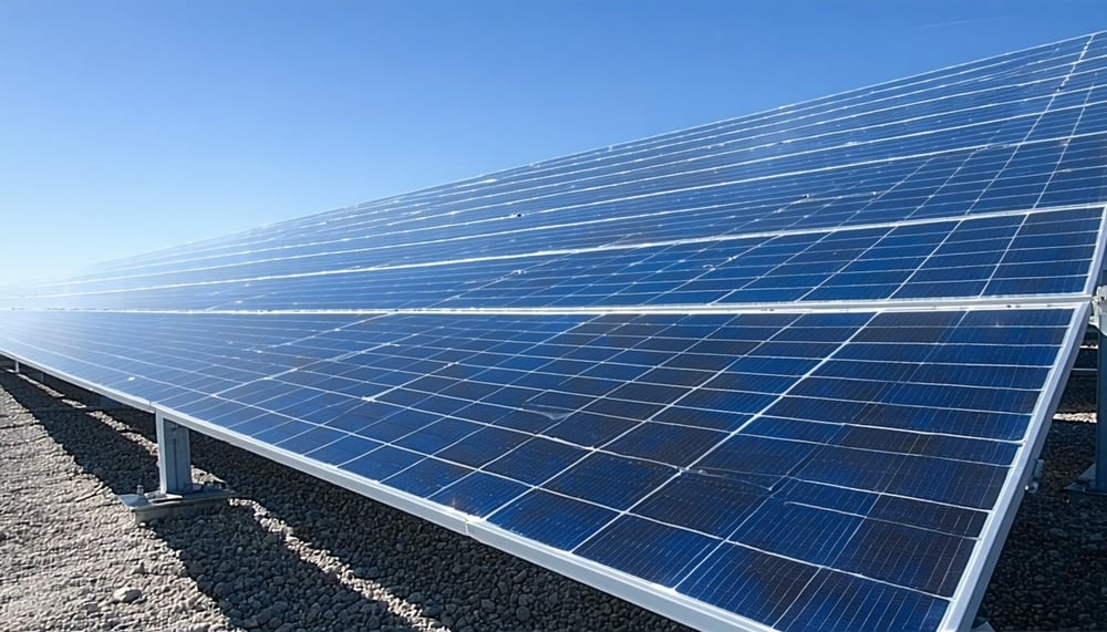 Solar panels harnessing renewable energy Solar panels harnessing renewable energy